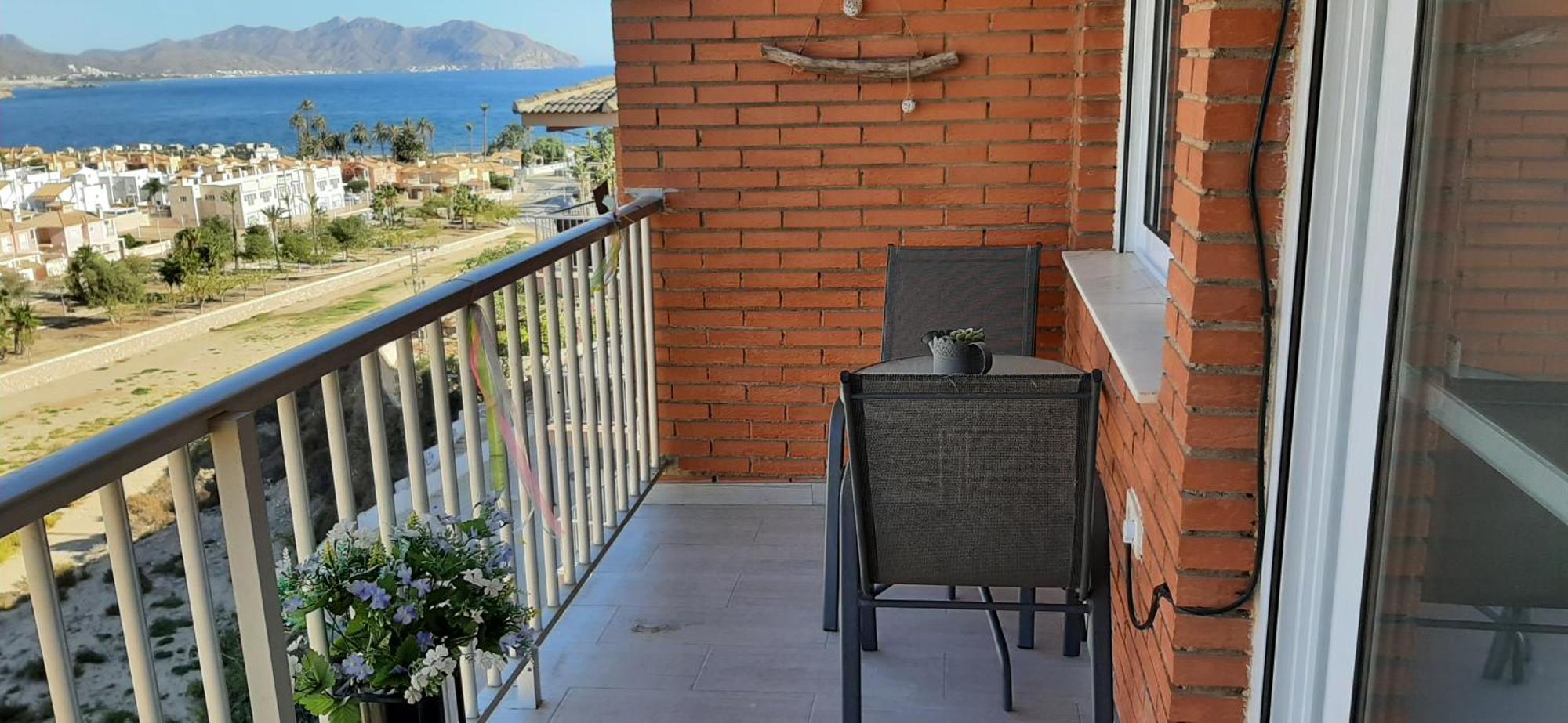 El Puerto de Mazarrón Precioso Piso Con Vista Y Junto Al Mar 아파트 외부 사진